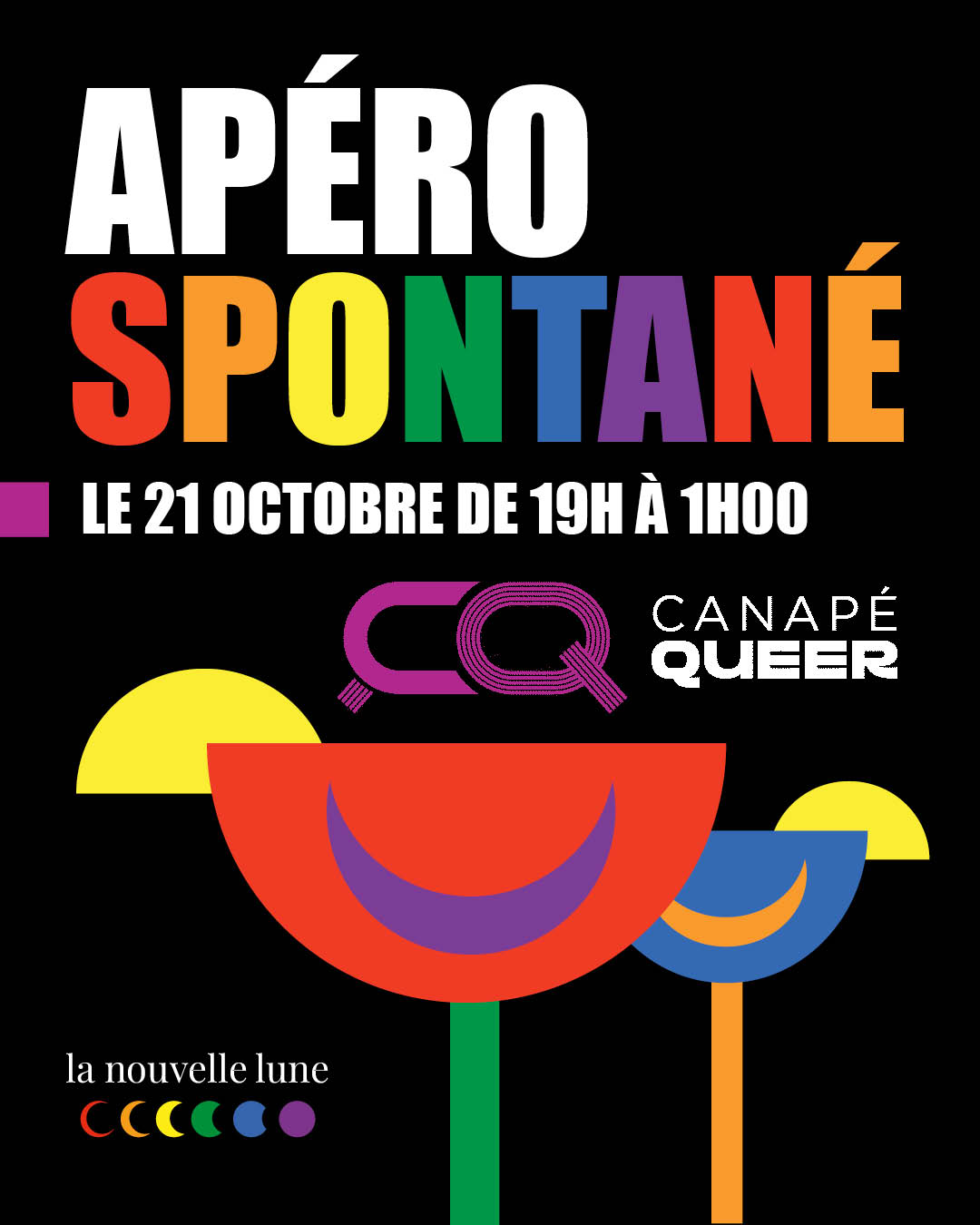 Apéro spontané entre femmes au Canapé Queer