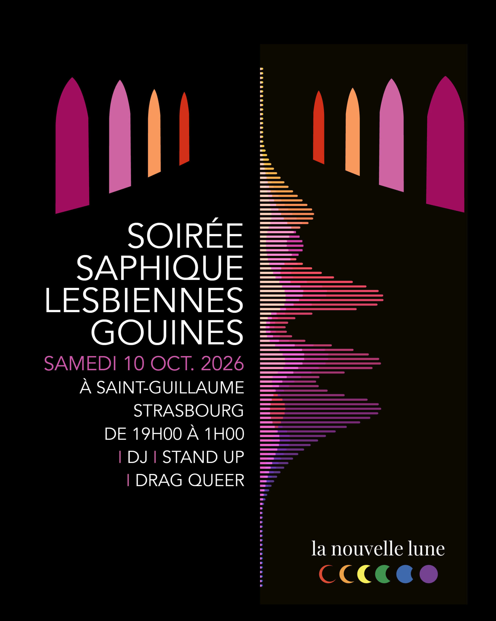 Soirée Saphique, lesbiennes, gouines