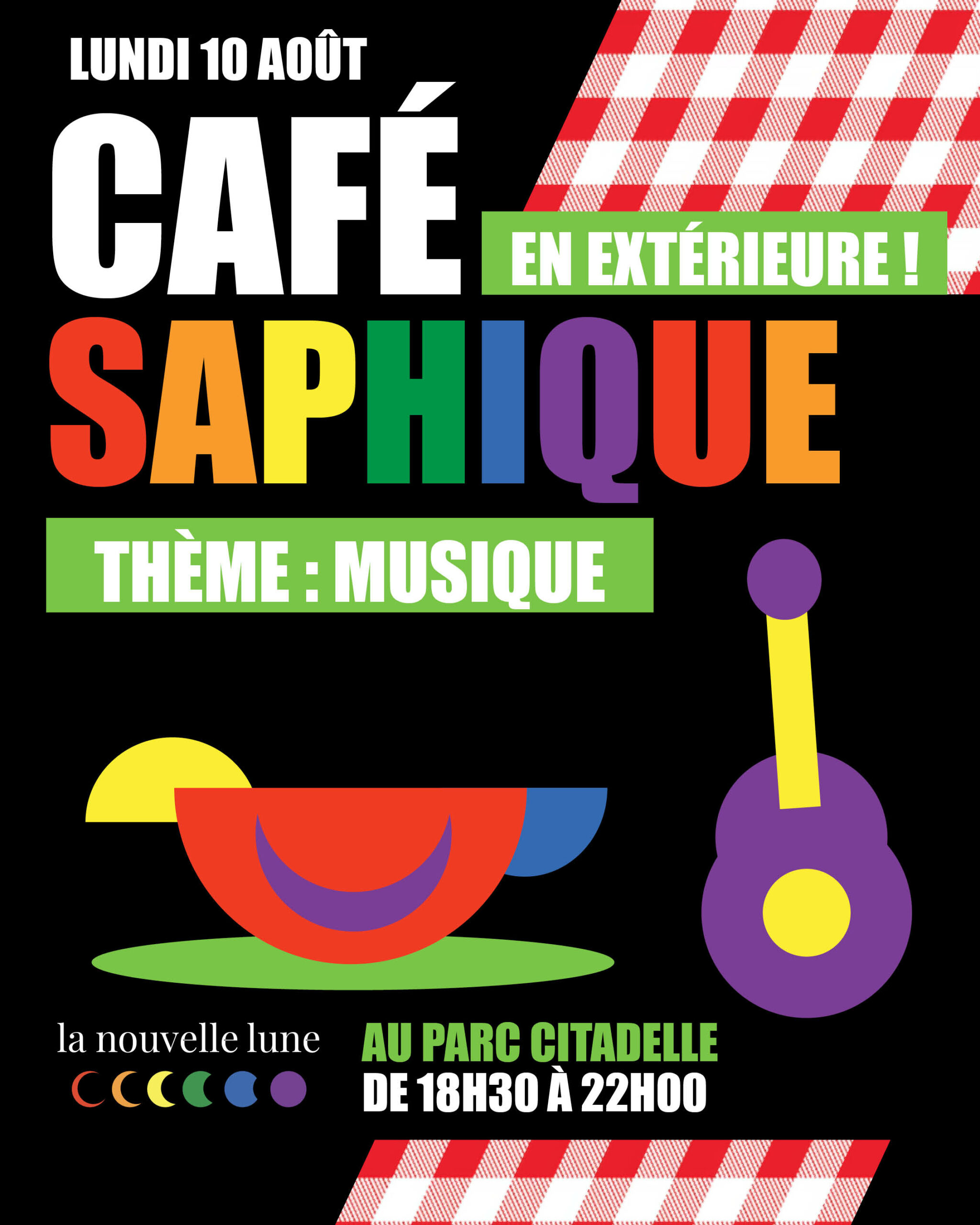 Pique-nique saphique, au parc citadelle